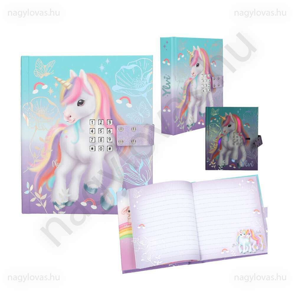 Miss Melody zenélő kódos emlékkönyv 