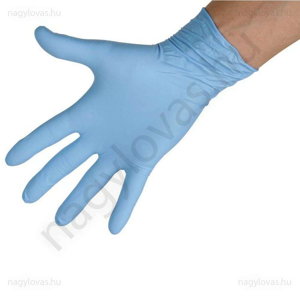 Nitrile gumikesztyű  0,1mm/4mil