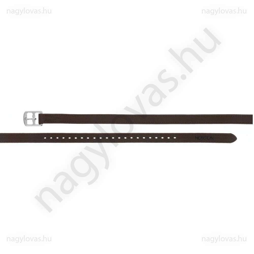 Norton műanyag kengyelszíj 137cm barna
