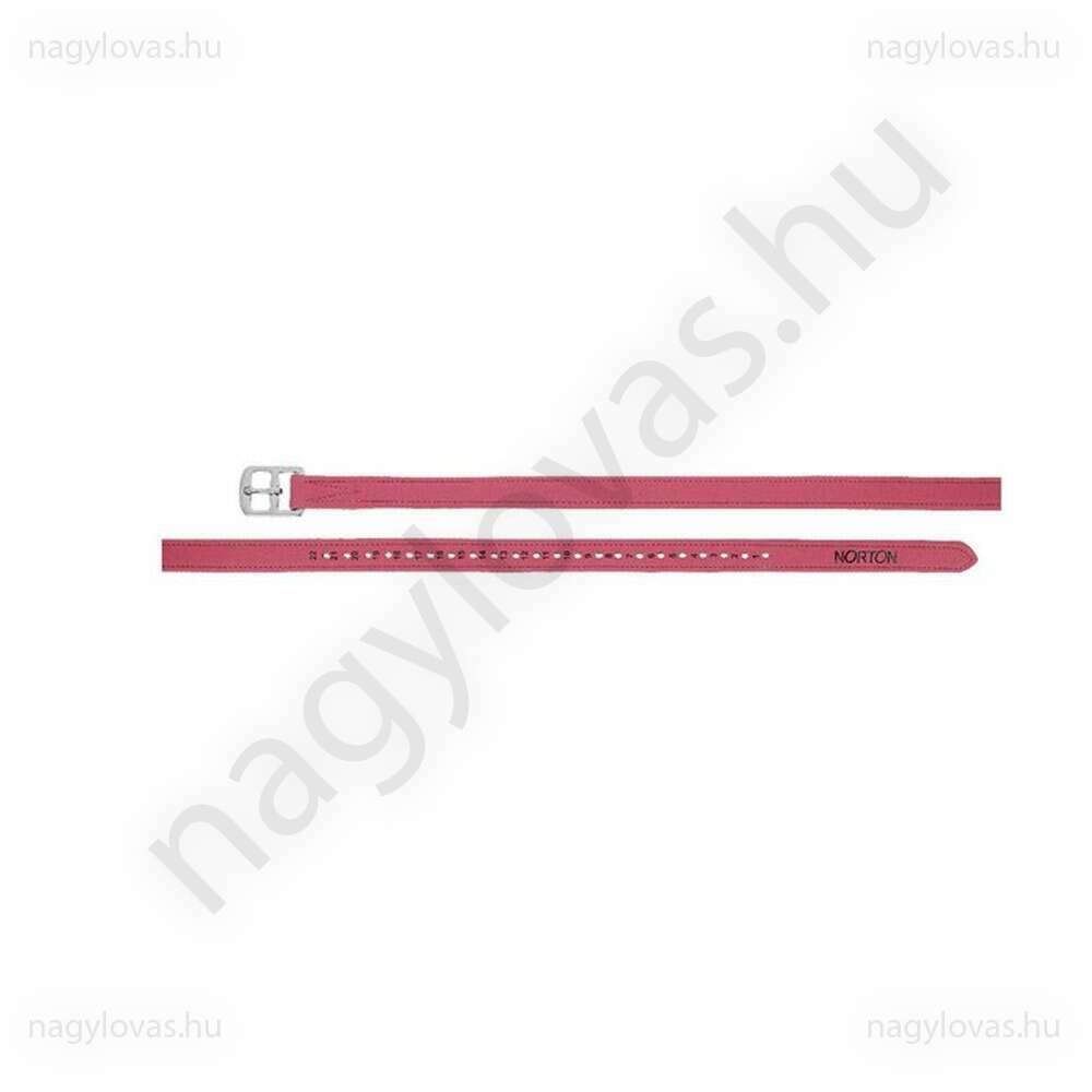 Norton műanyag kengyelszíj 137cm pink