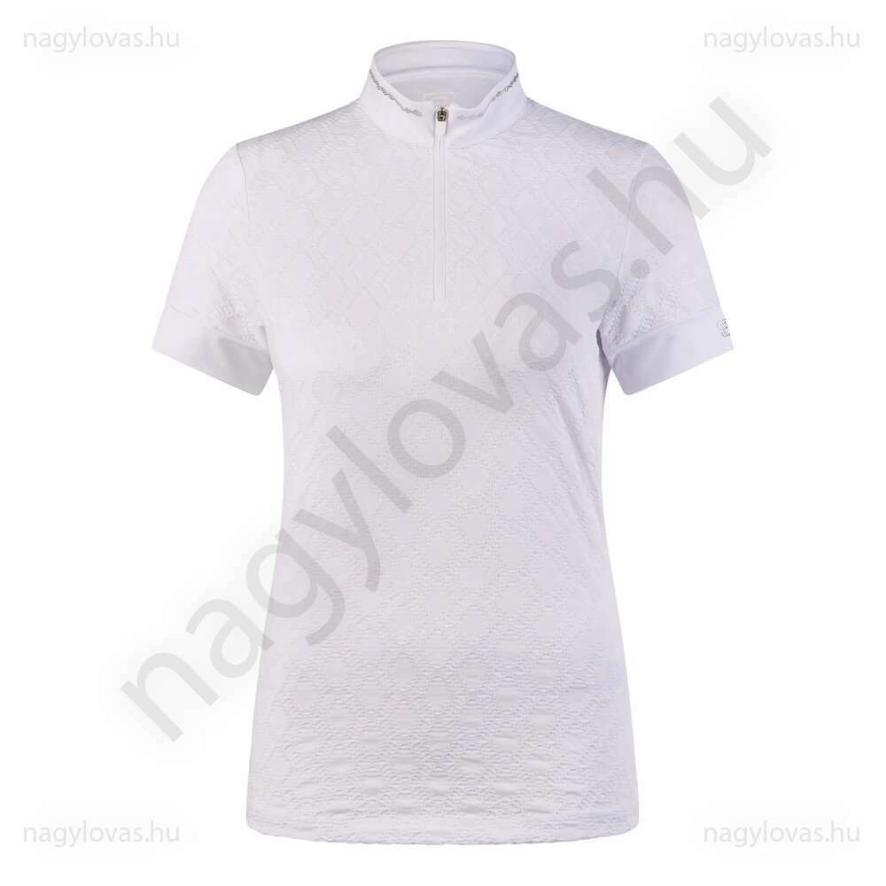Pikeur D-Turniershirt versenypóló madeira mintás 