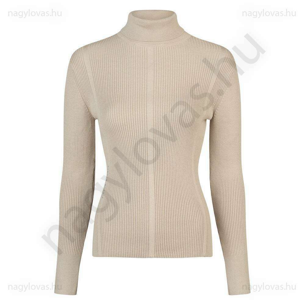 Pikeur kötött garbó pulóver drapp 