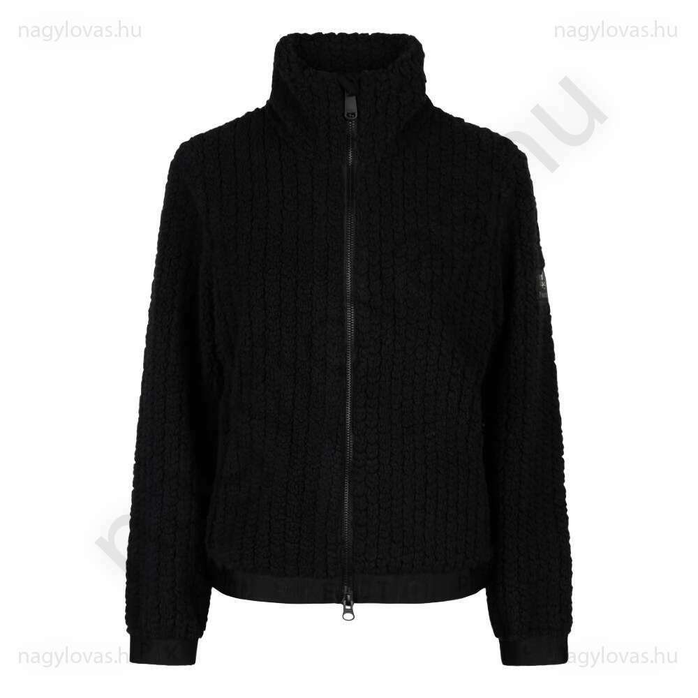Pikeur  Velvetknit polár kabát fekete