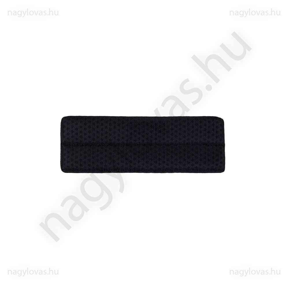 QHP Air Mesh állszíjvédő fekete 18cm