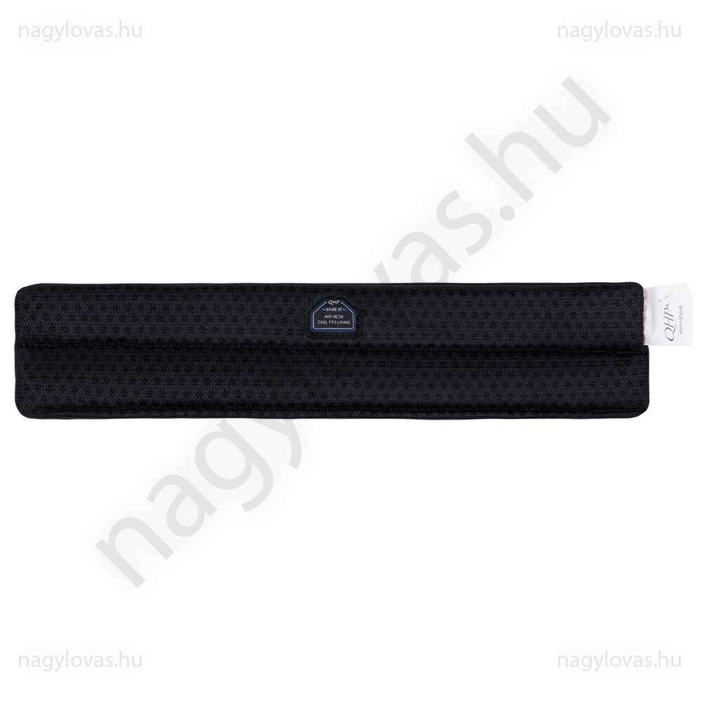 QHP Air Mesh fekete póni orrszíjvédő 