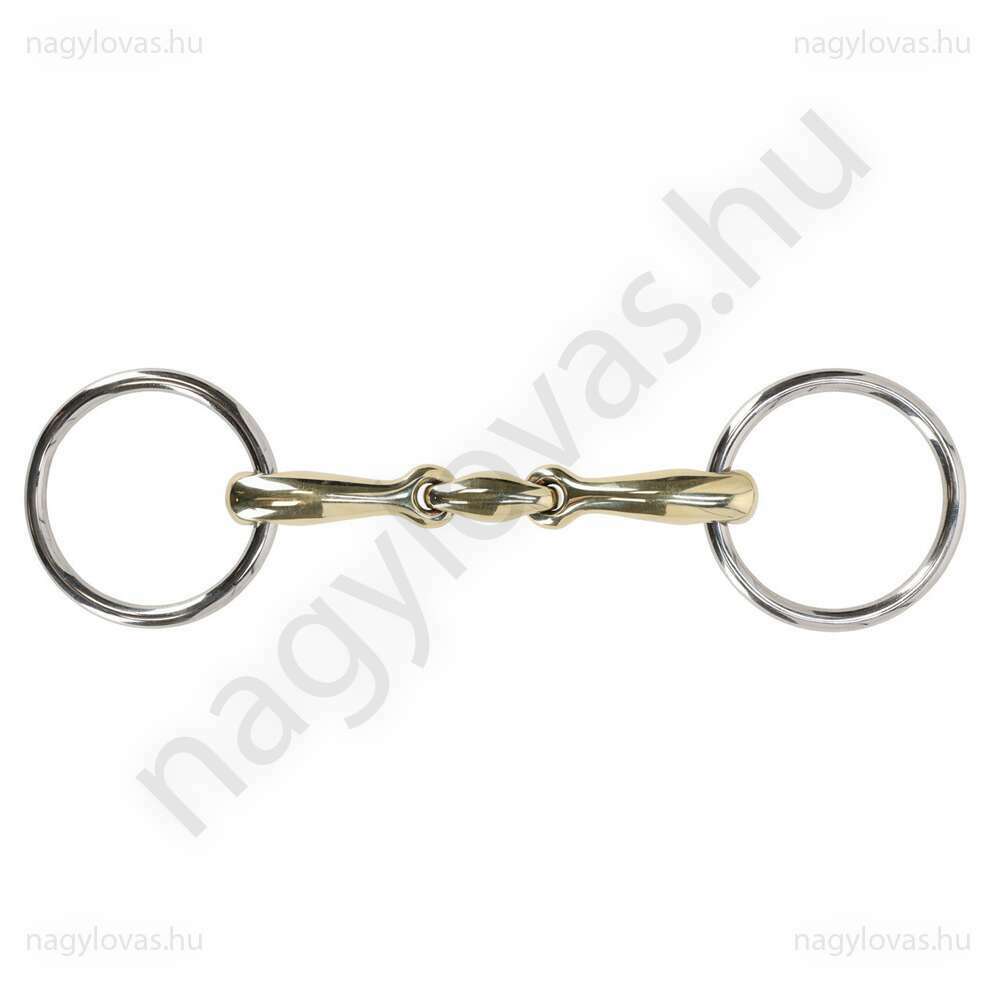 QHP anatomical kétszer tört zabla - 10,5cm