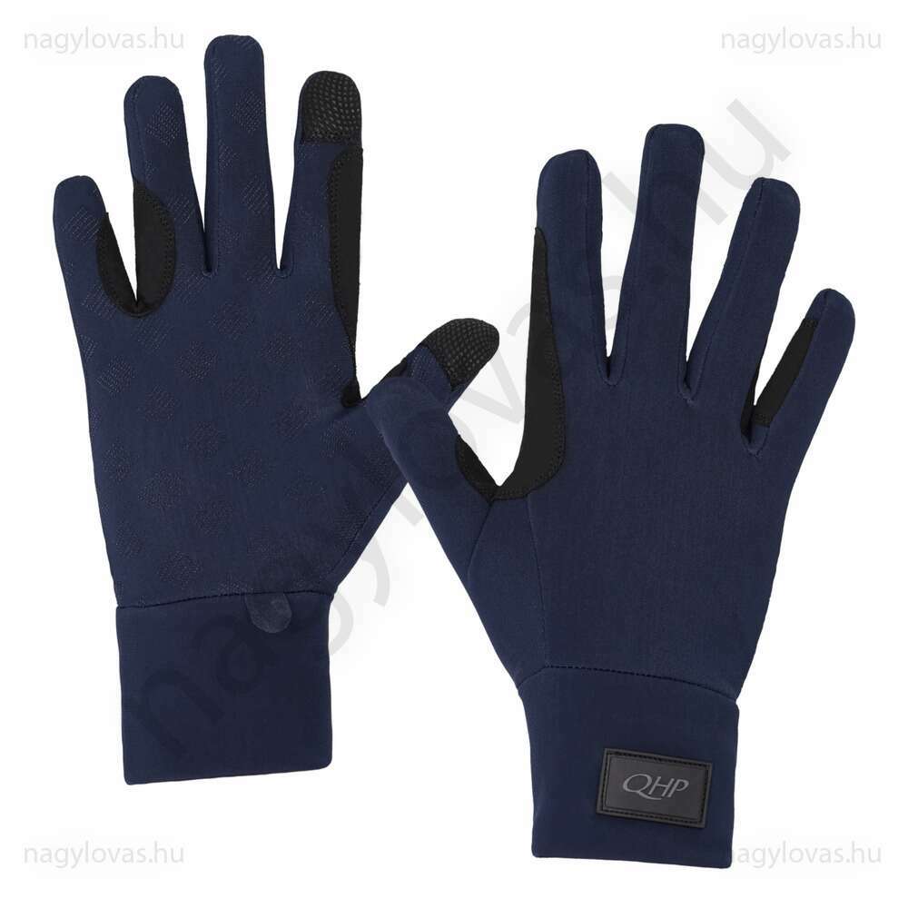 QHP Avélie téli lovaglókesztyű skék M