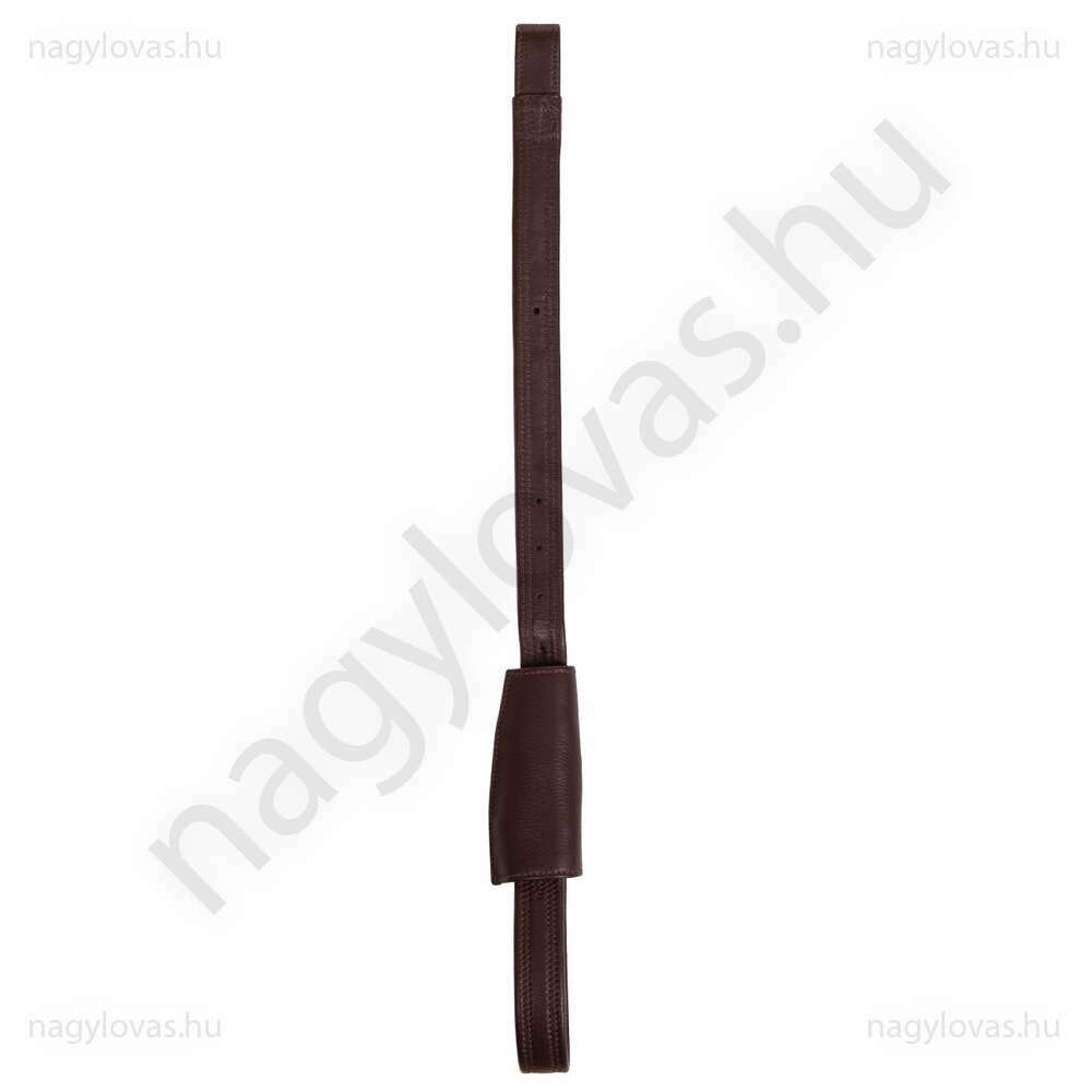QHP bőr kengyelszíj mono - Barna - 80