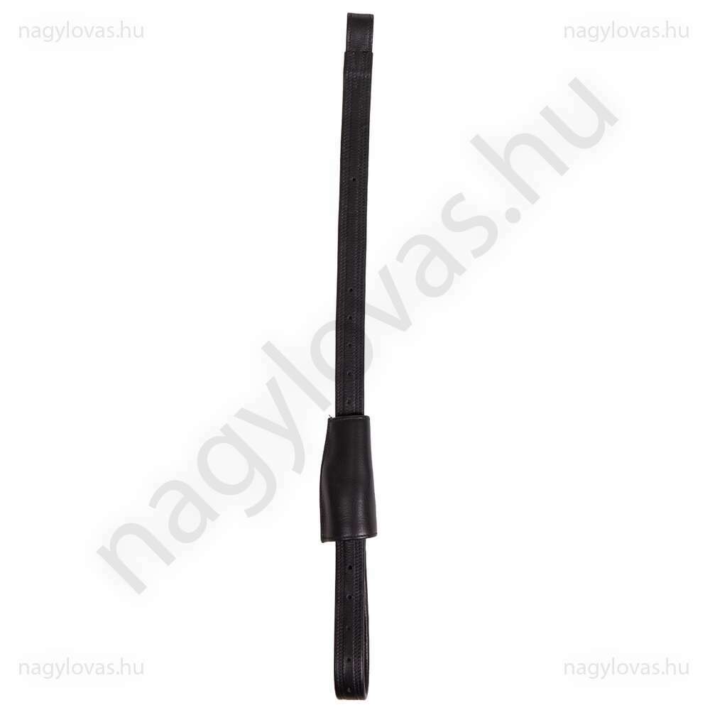 QHP bőr kengyelszíj mono - Fekete - 70