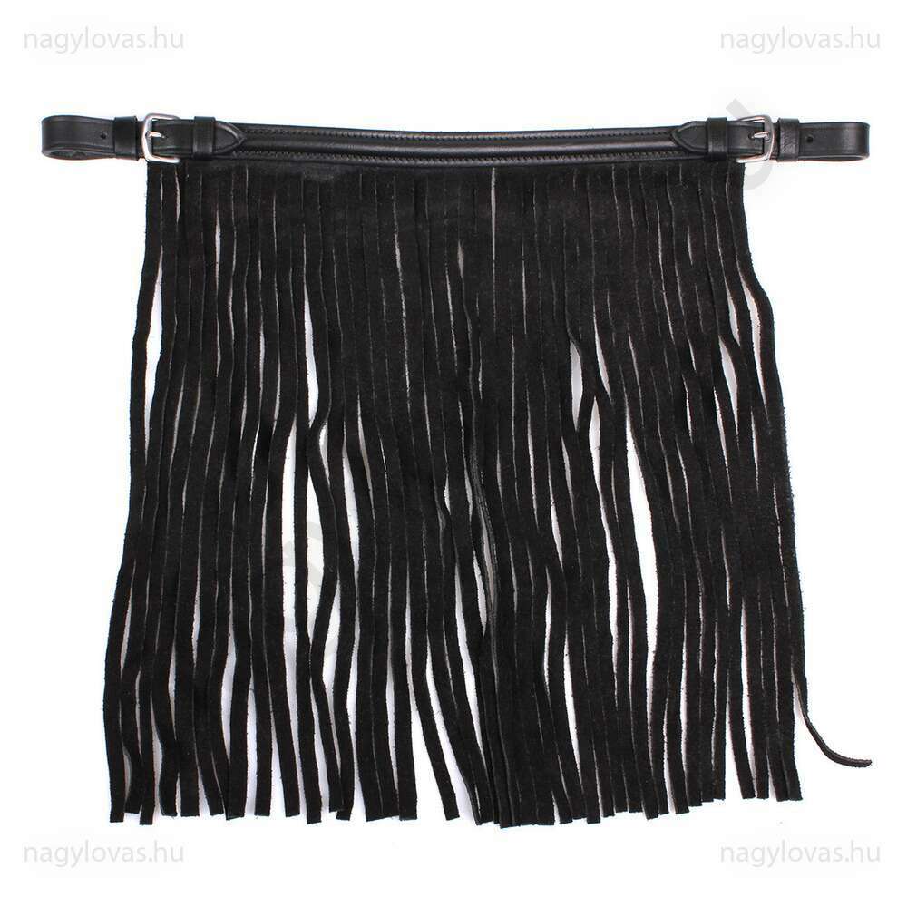 QHP bőr légysallang fekete shetty