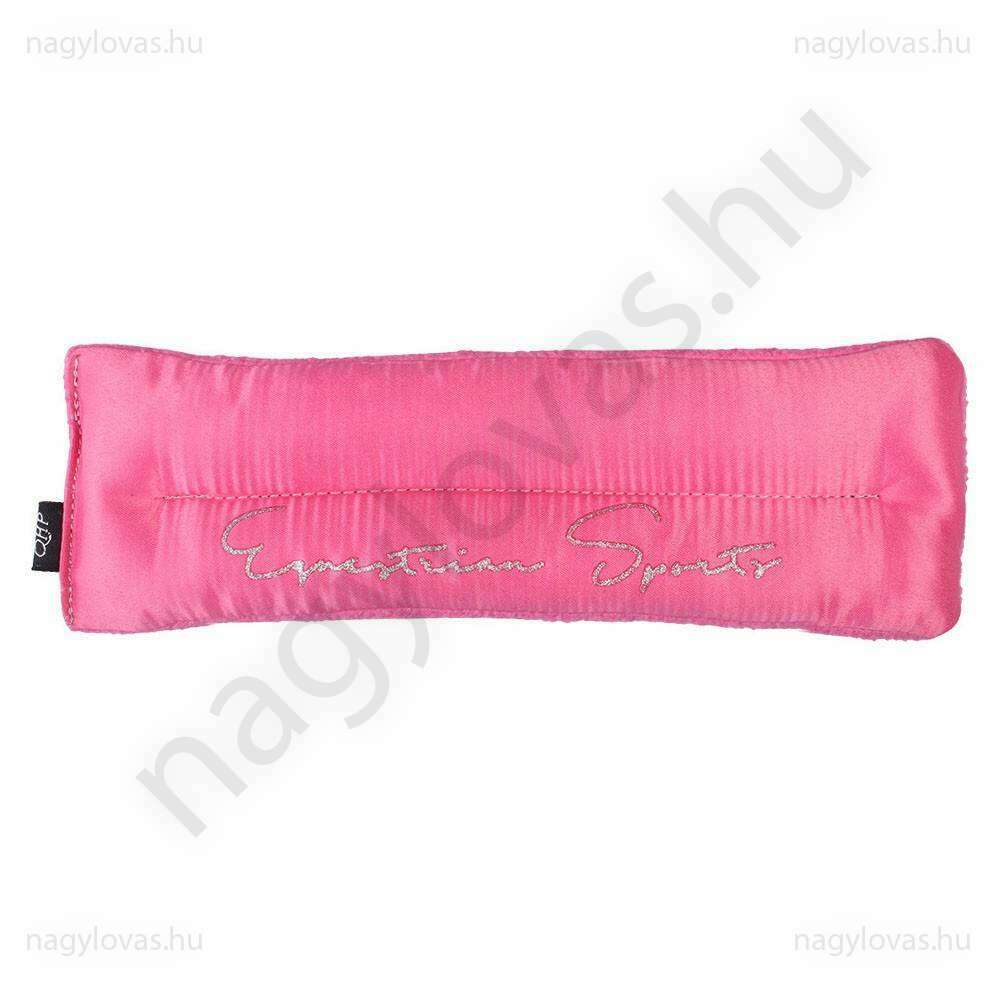 QHP Brillance állszíjvédő Desertrose 22cm