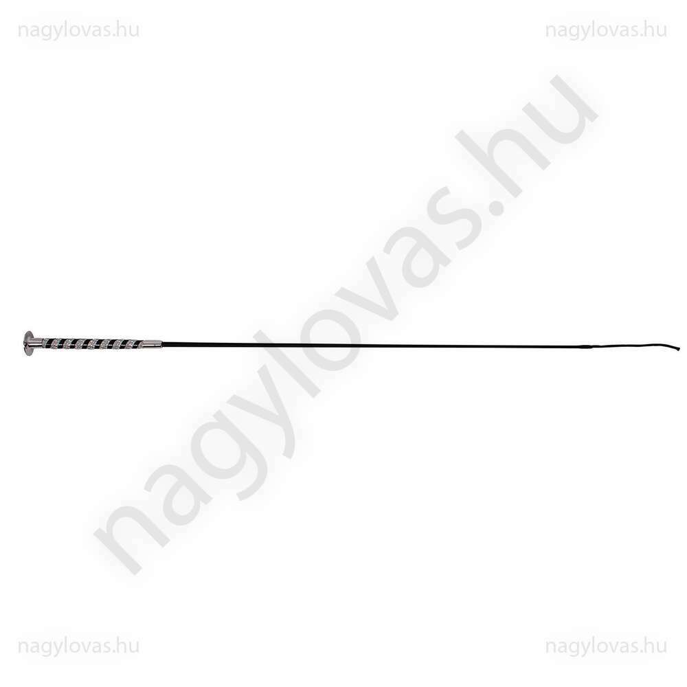 QHP díjlovas pálca strasszköves/fekete 110 cm