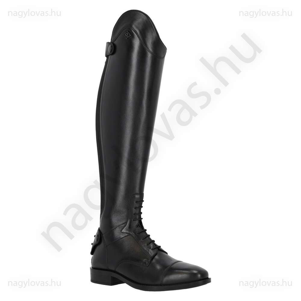 QHP Elyria Adult regular bőr lovaglócsizma fekete 42