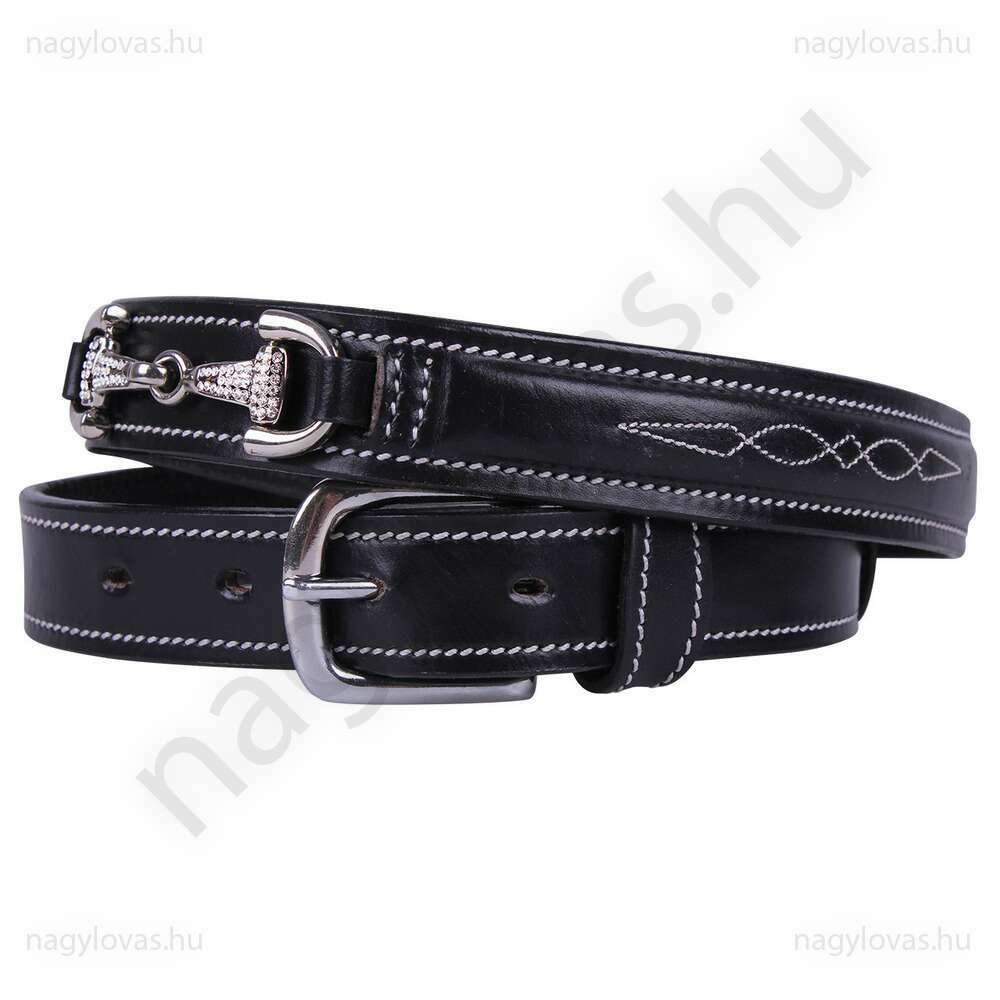 QHP Emberly női öv fekete 75 cm