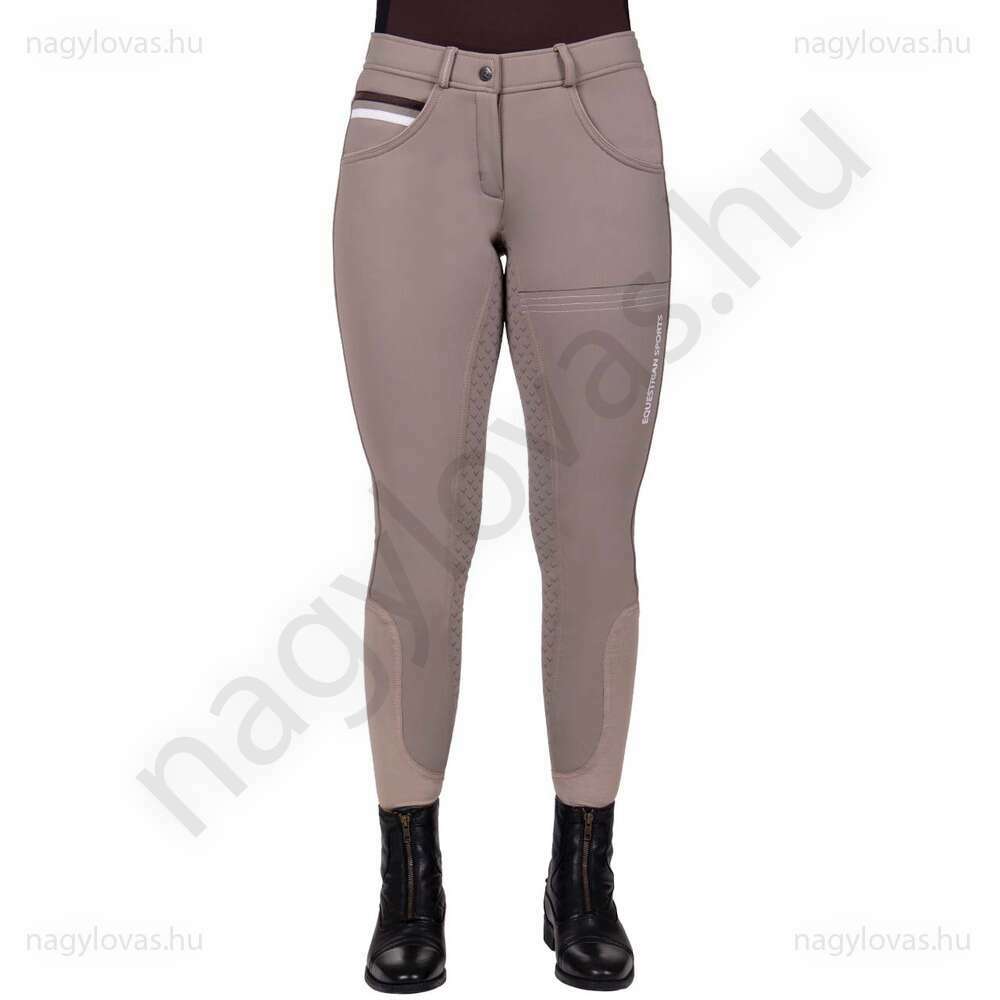 QHP Emma téli  softshell lovaglónadrág bézs 44
