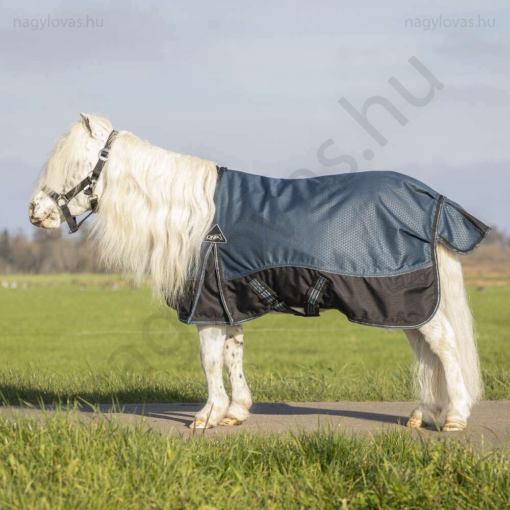 QHP Falabella karámtakaró 1200D/50 gr  kék 70 cm