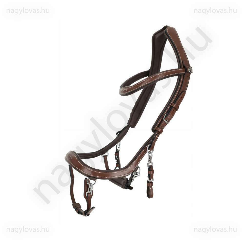 QHP FaySport Classic kantár barna Full