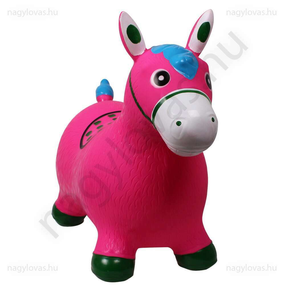 QHP felfújható ugráló póni pink