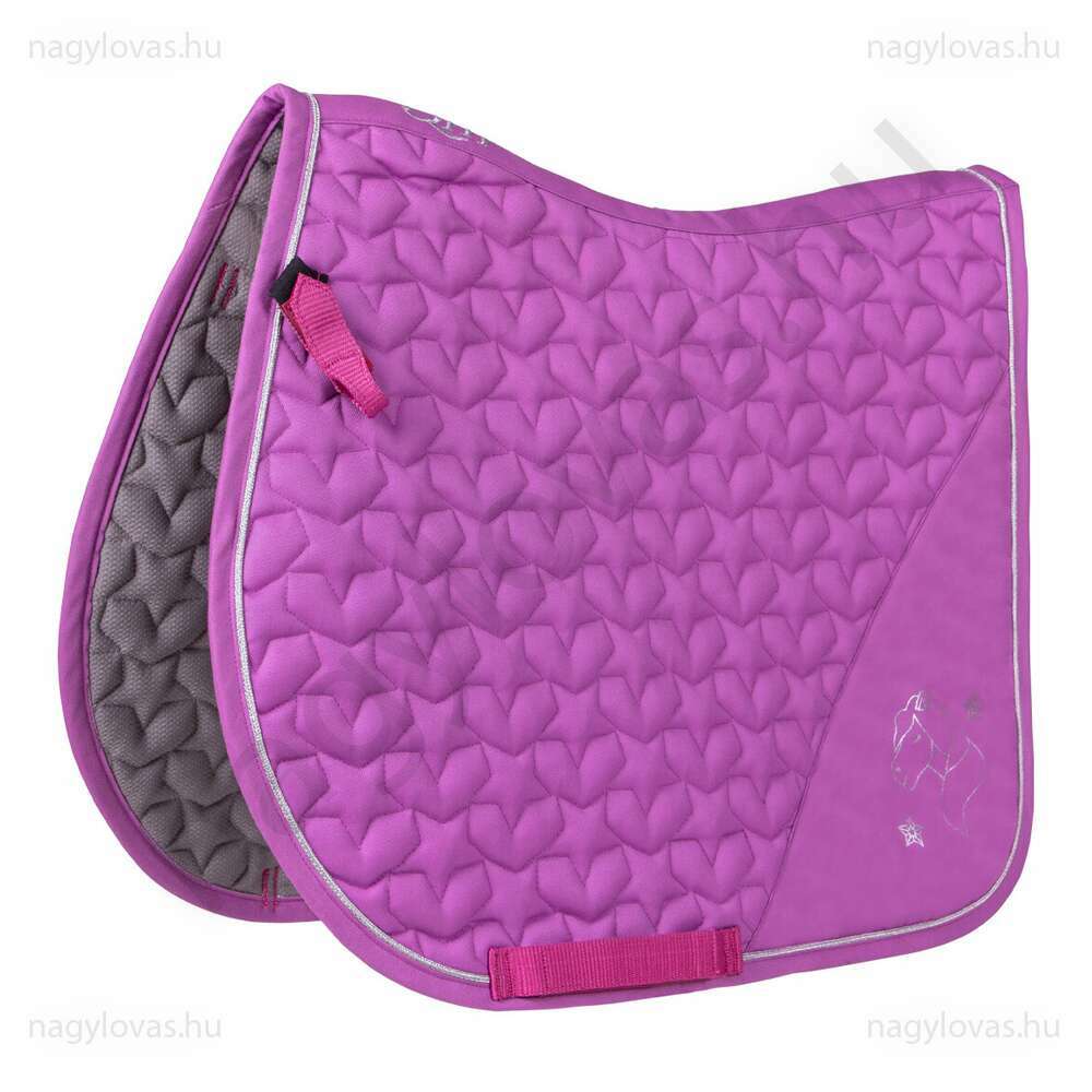 QHP Gwenn nyeregalátét shetty pink