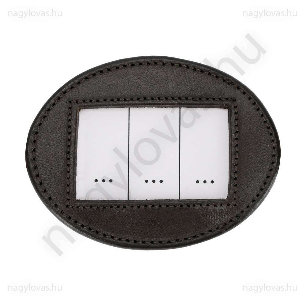 QHP Hobby horse versenyszámtartó  barna