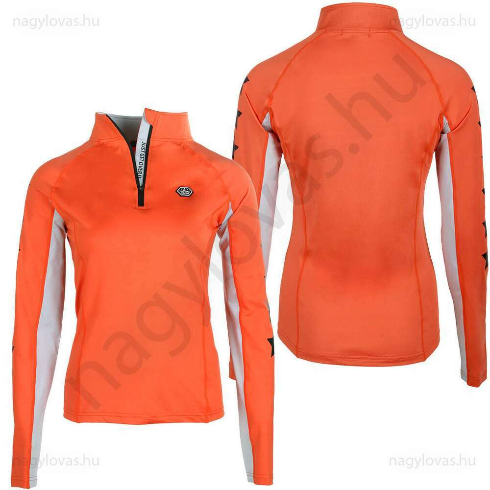 QHP hosszú újjú gyerek póló narancs 176