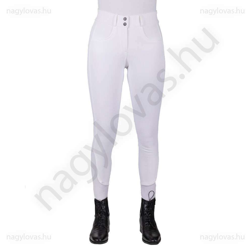 QHP Kae női lovaglónadrág fehér 44