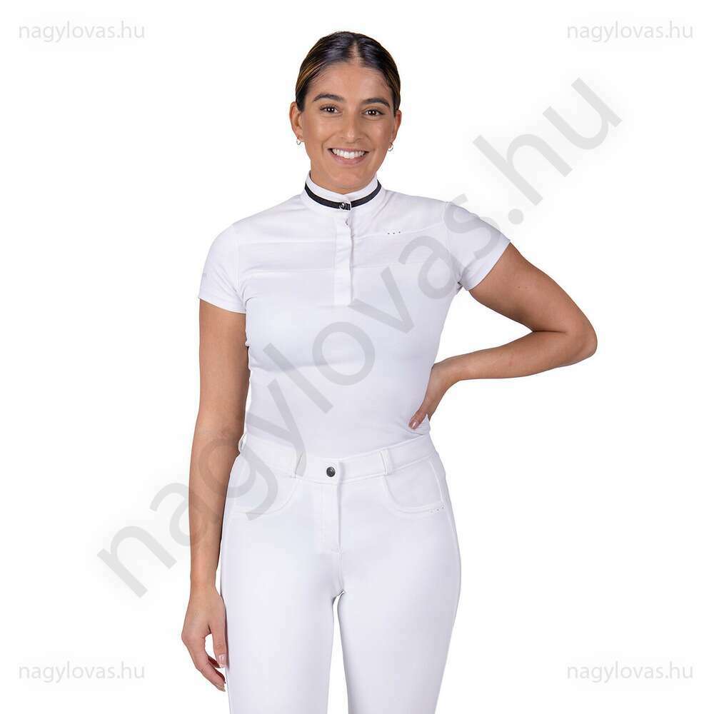 QHP Kae női versenypóló fehér 44