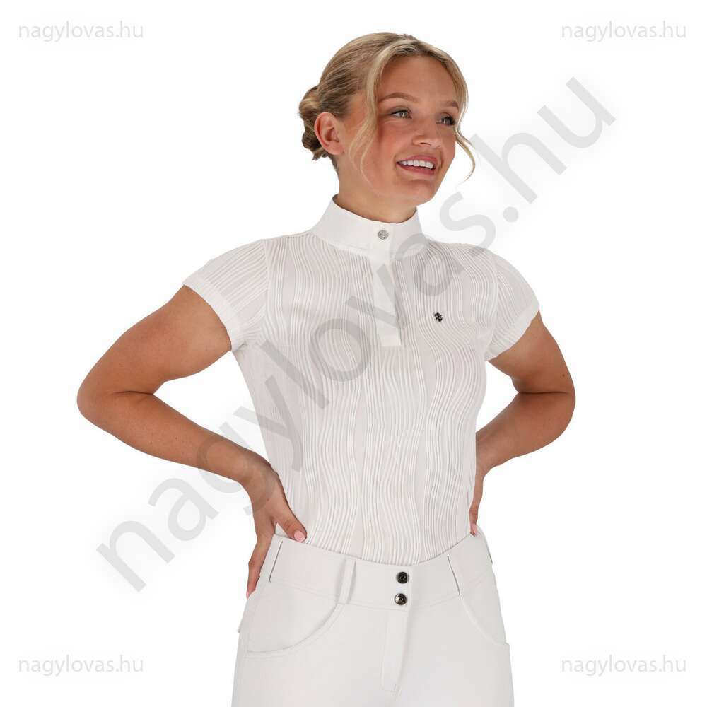 QHP Kynlee versenypóló fehér 34
