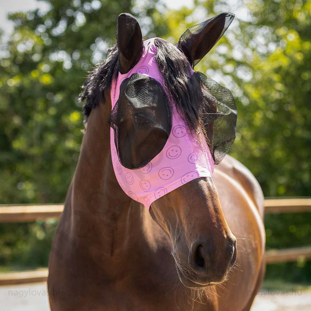 QHP légymaszk pink XFull