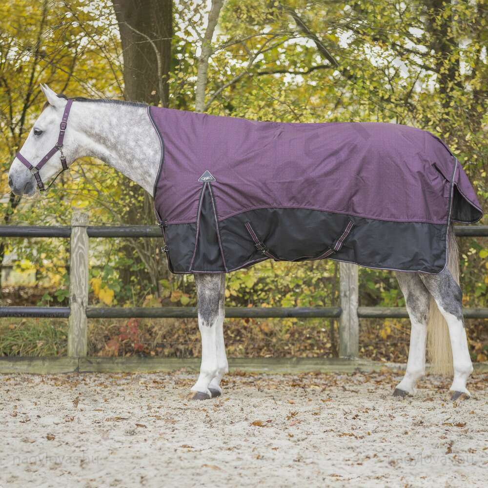 QHP magasított nyakú karámtakaró 1200D/150 gr  bordó 145 cm