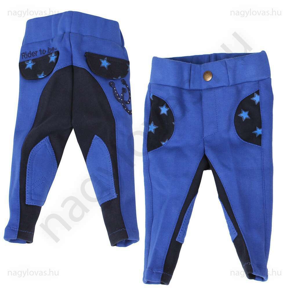 QHP Mickey gyerek lovaglónadrág kék 92