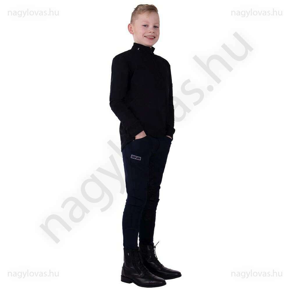 QHP Novan junior lovaglónadrág sötétkék