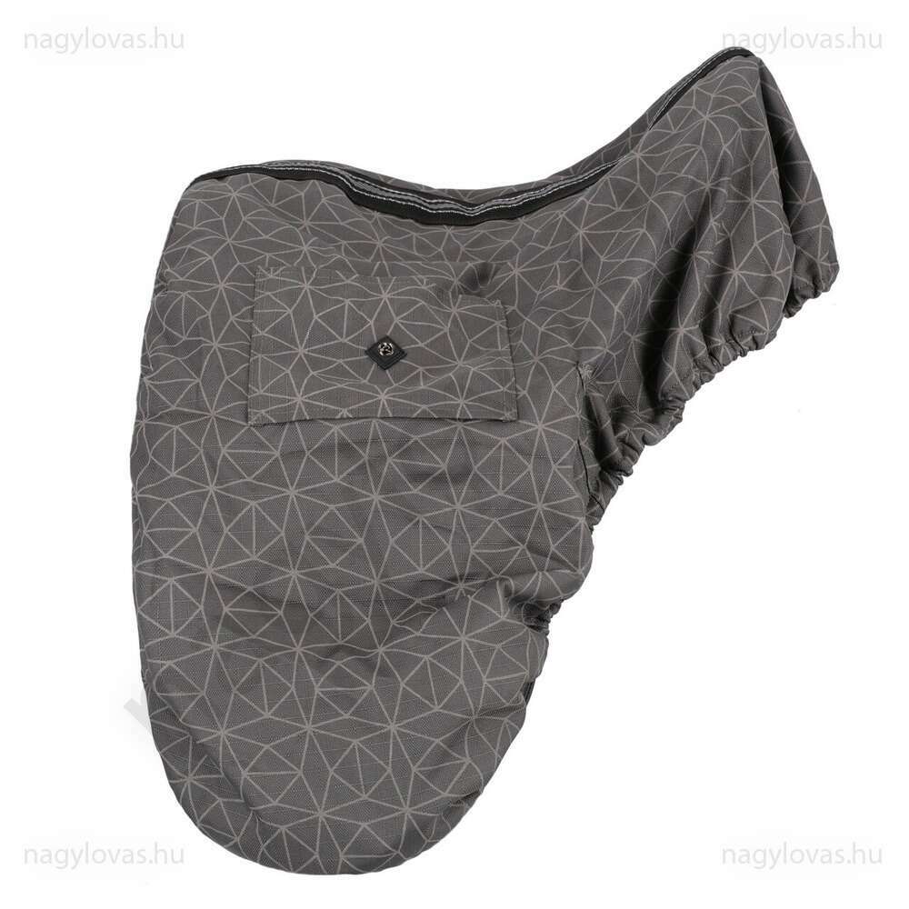 QHP nyeregvédő huzat gumis grey