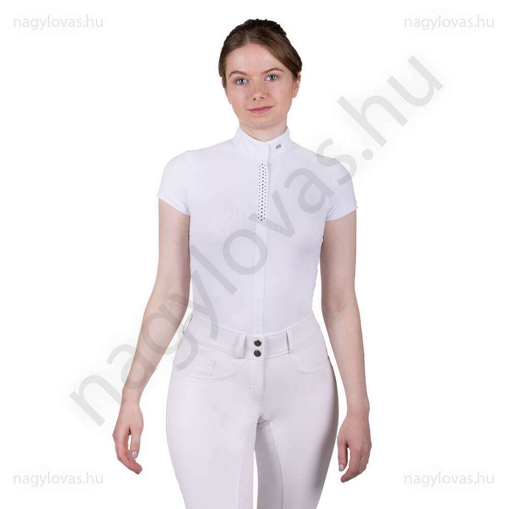 QHP PerformNow női versenypóló fehér 44