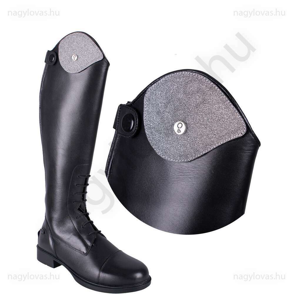 QHP Romy cserélhető csizmadísz ezüst/csillám  33/34