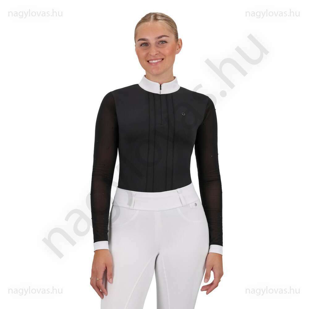 QHP Sennah női versenypóló fekete  44