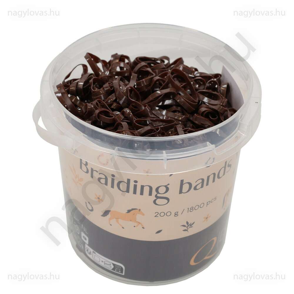 QHP sörénygumi szilikon barna 200g