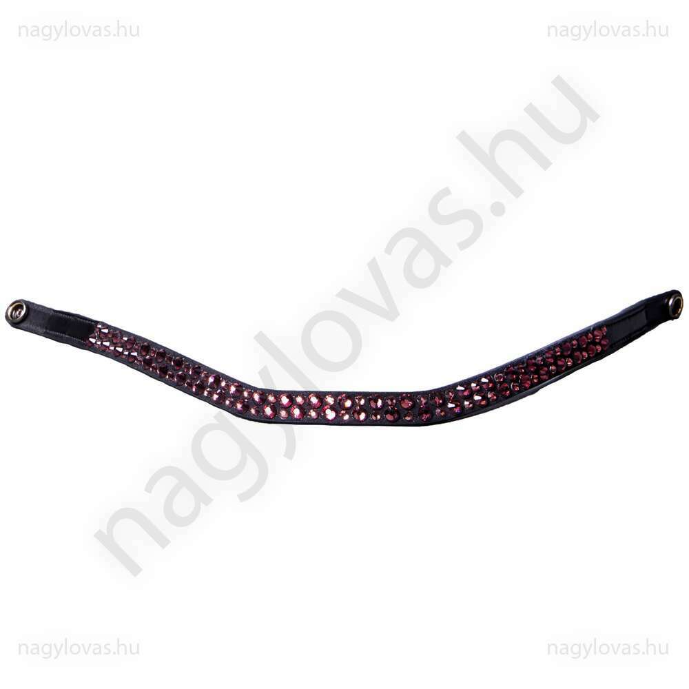 QHP  StarGlow homlokszíj barna/indigókék XFull