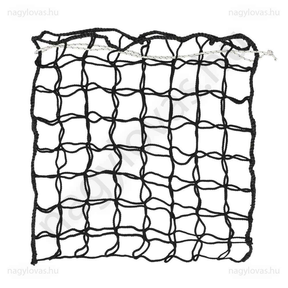 QHP szénaháló 75*75 cm fekete M