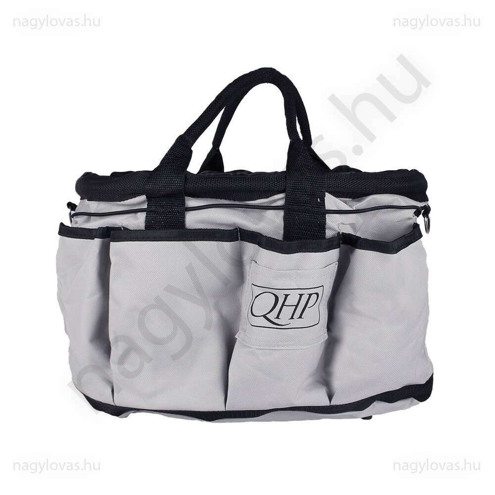 QHP tisztító táska szürke/fekete