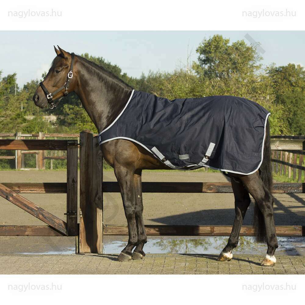 QHP vízálló felvezető lótakaró 200 gr kék 135 cm