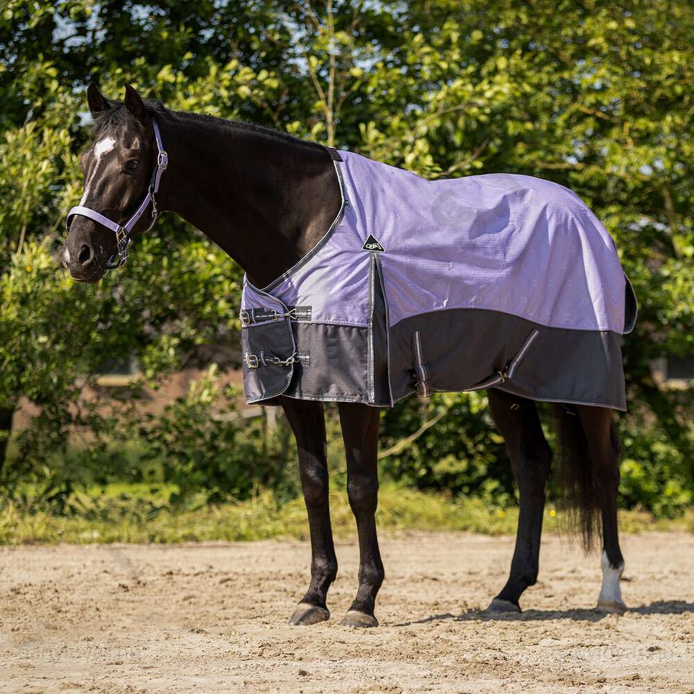 QHP vízálló karám lótakaró 0 gr. levendula 145 cm