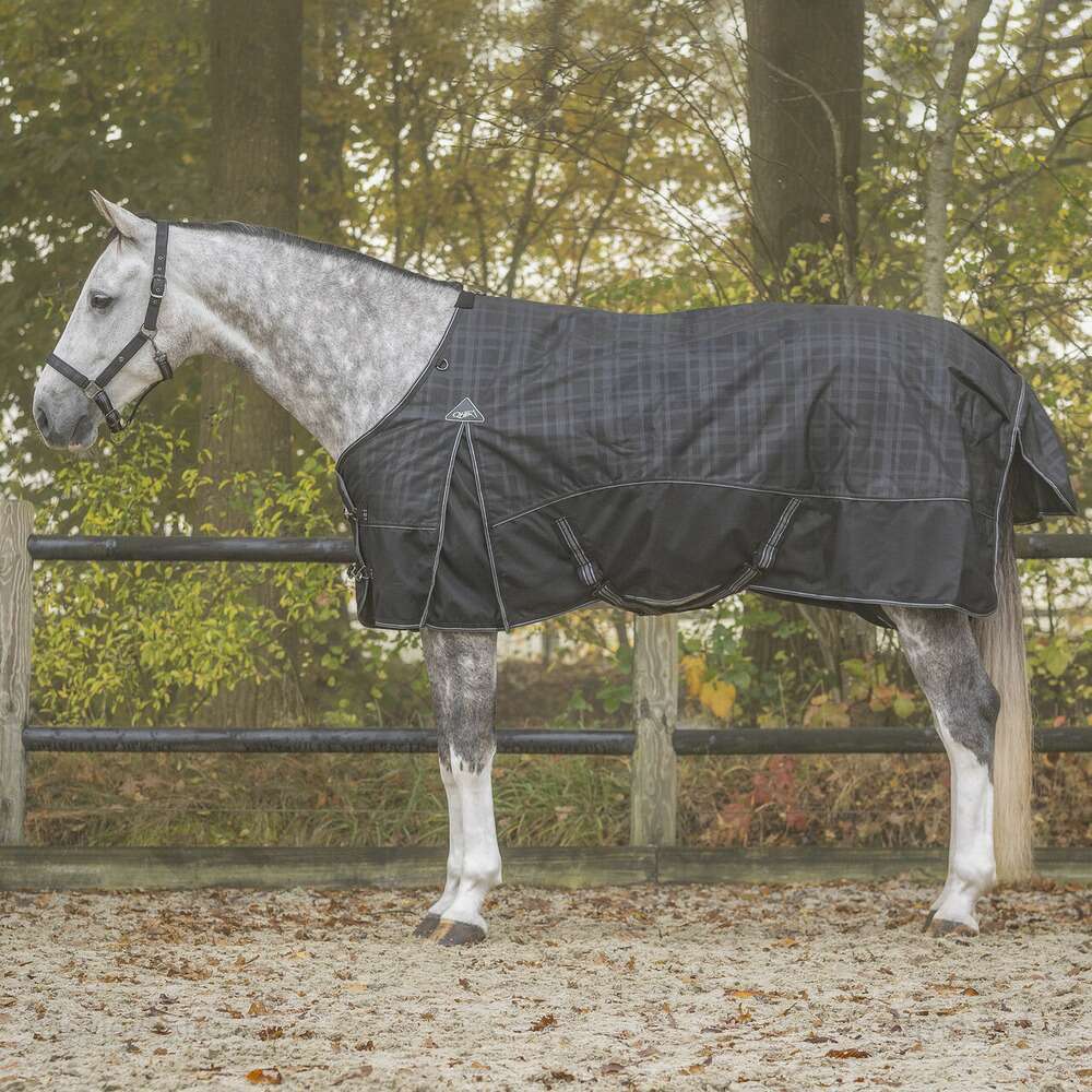 QHP vízálló karám lótakaró 300 gr. s.szürke 130 cm