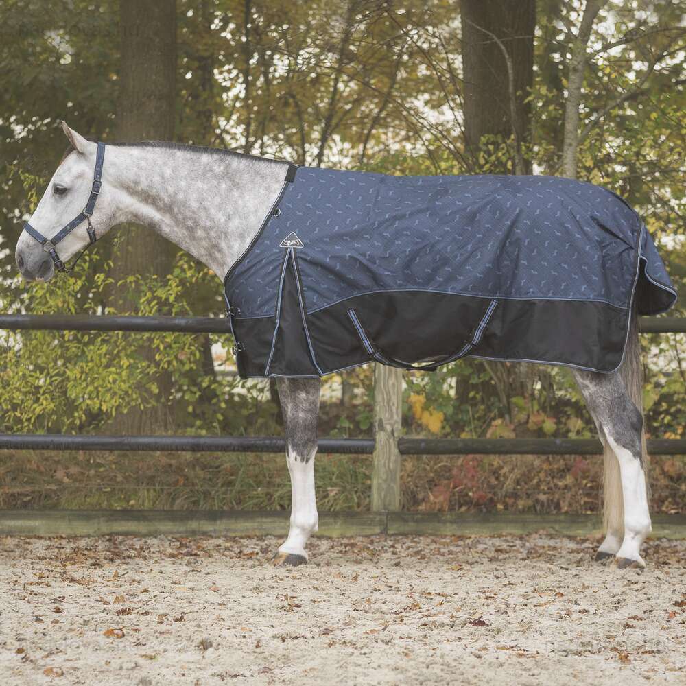 QHP vízálló lótakaró karám  150 gr. skék 155 cm