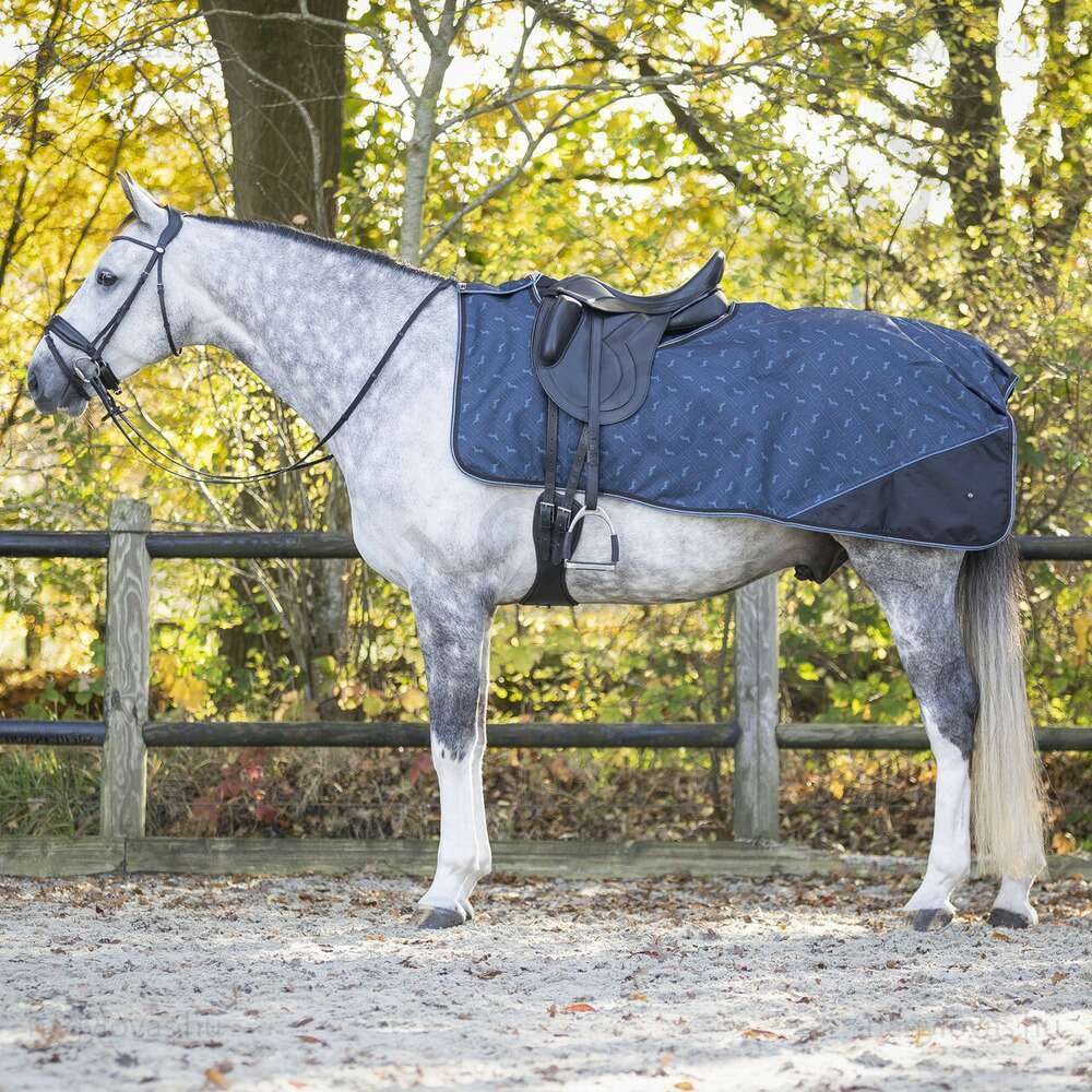 QHP vízálló vesetakaró polár béléssel s.kék L