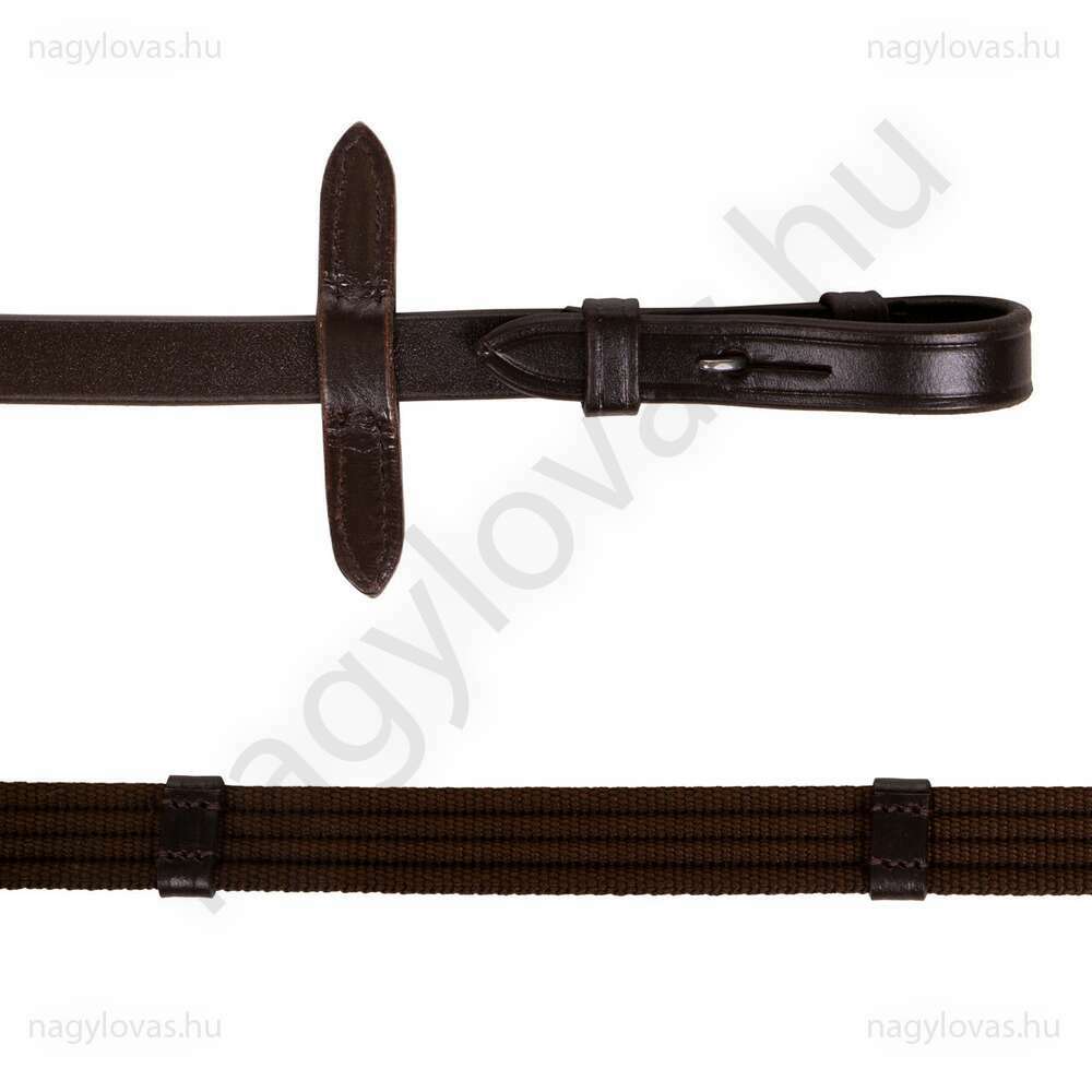 QHP Web lovaglószár gyors kioldóval - Barna - Full