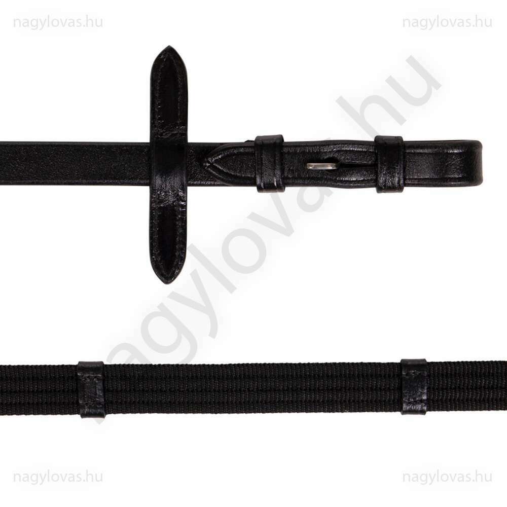 QHP Web lovaglószár gyors kioldóval - Fekete - Full