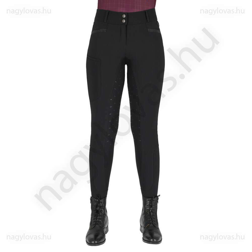QHP Zahra női  lovaglónadrág fekete 44