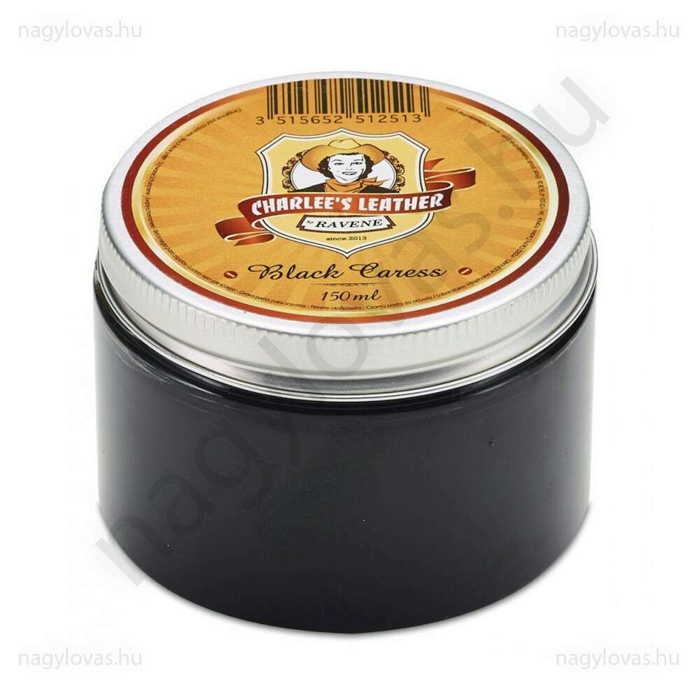 Ravene bőrápoló wax 150ml fekete