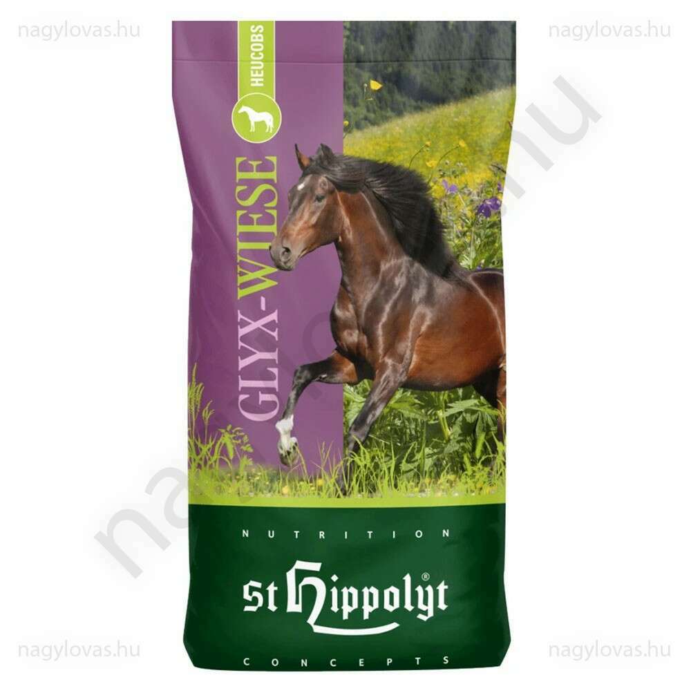 St.Hippolyt  Glyx Wiese széna pellet 20kg 